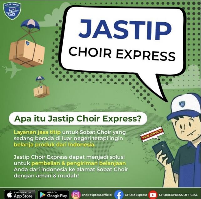 Fitur Jastip Choir Express Memudahkan Warga Negara Asing